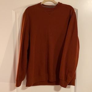 Large burnt orange G.H.Bass&CO sweater